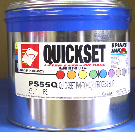 (image for) PS55Q Process Blue Quickset 5.1 lb.